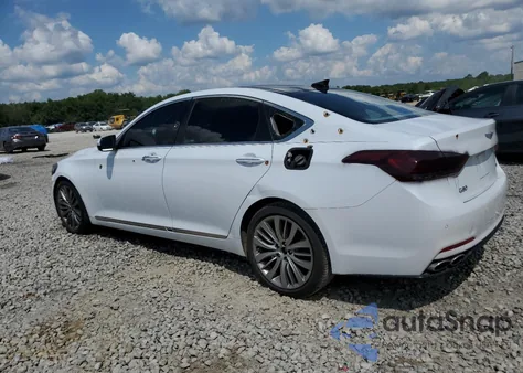 2017 Genesis G80 Ultimate из США, поврежденный, VIN KMHGN4JF7HU173881
